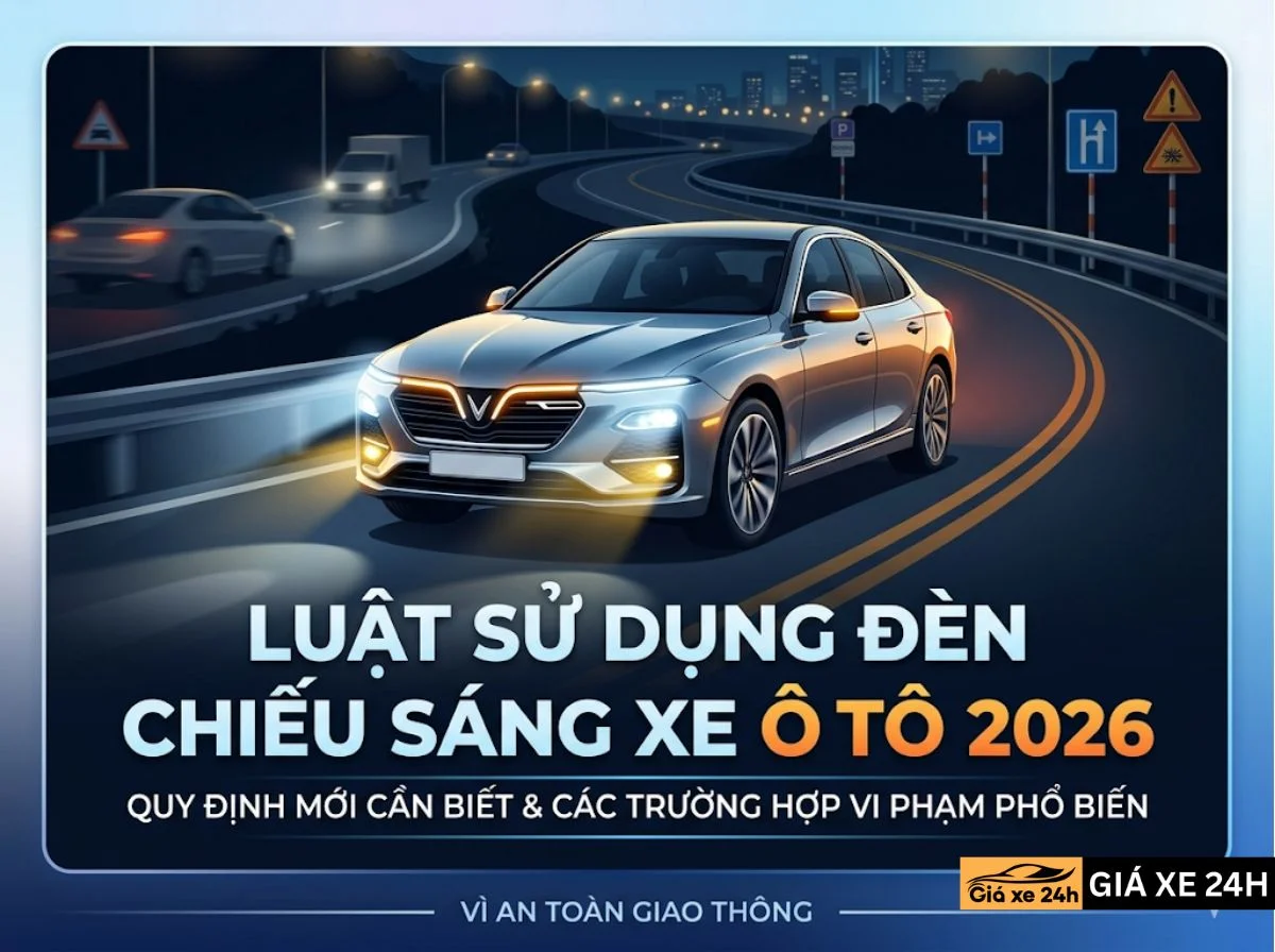 Luật Đèn Ô Tô 2026: Bật Pha, Cốt Khi Nào Đúng Lệ?