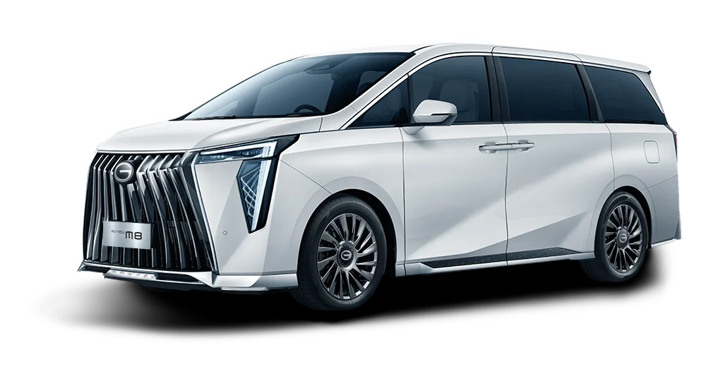 GAC ALL-NEW M8 màu Crystal White tại showroom GAC Automobile An Lạc TP.HCM
